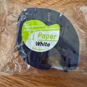 🔴 Dymo Letra Tag Labelmaker Labels